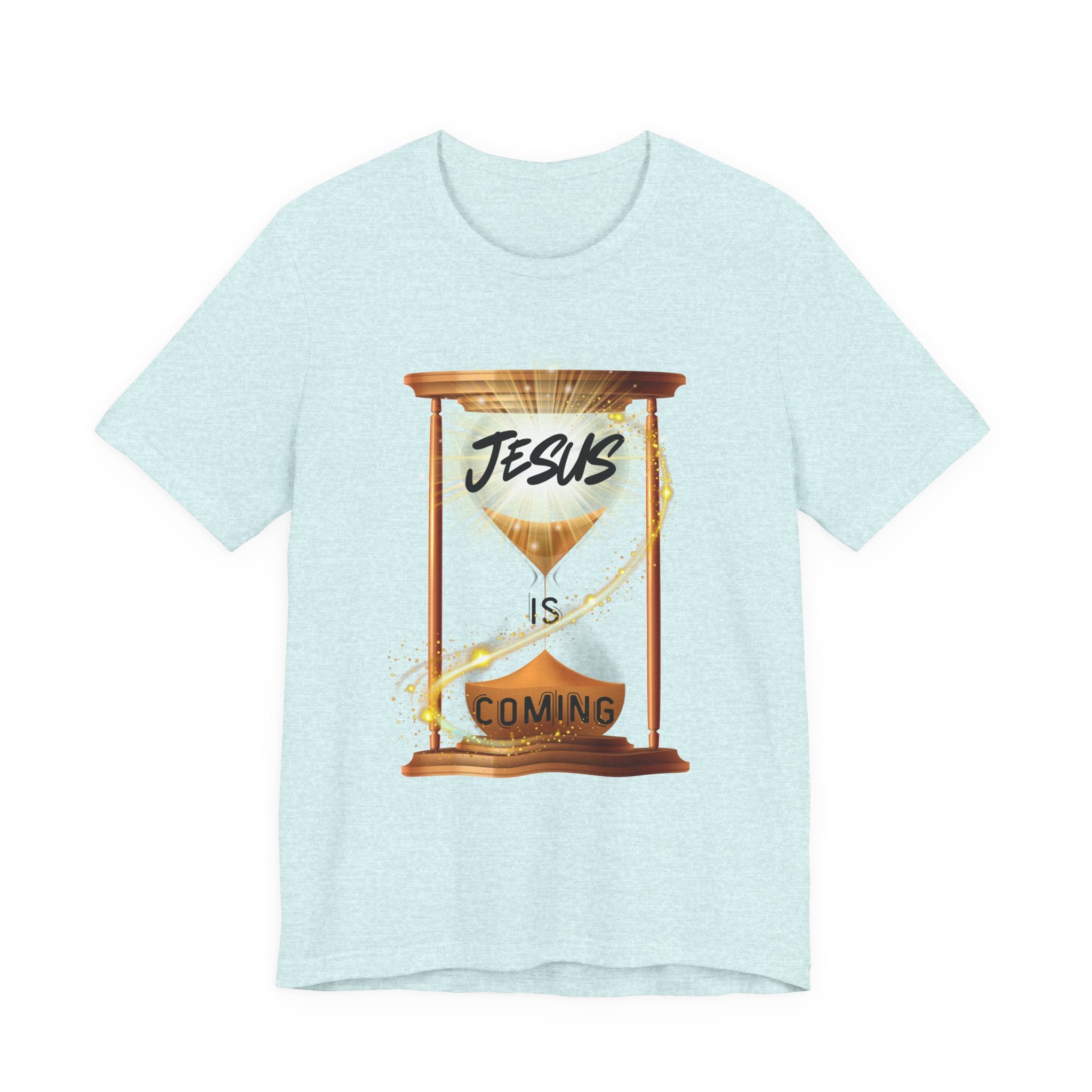 Jesus is Coming Unisex Tee, Faith T-Shirt, Christian Apparel, Religious Gift, Inspirational Shirt, Religious Tee, Seasonal Gifts,