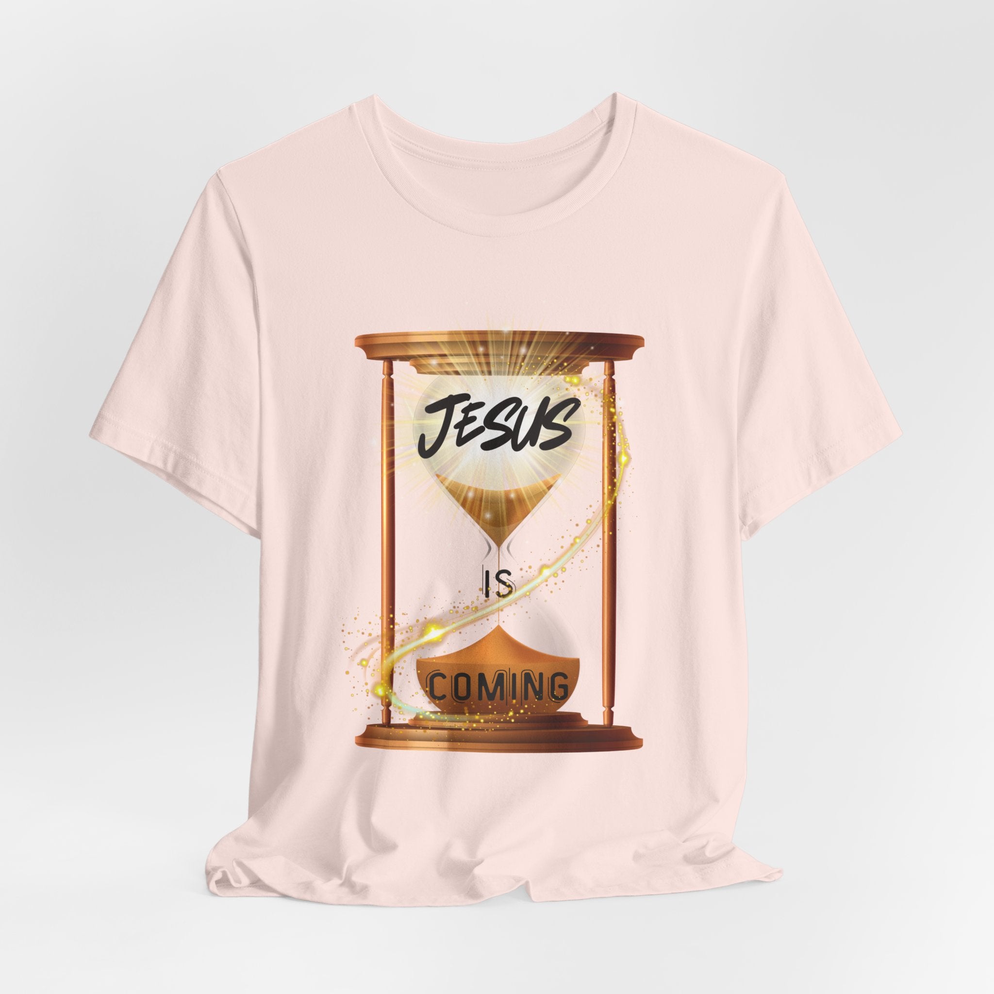 Jesus is Coming Unisex Tee, Faith T-Shirt, Christian Apparel, Religious Gift, Inspirational Shirt, Religious Tee, Seasonal Gifts,