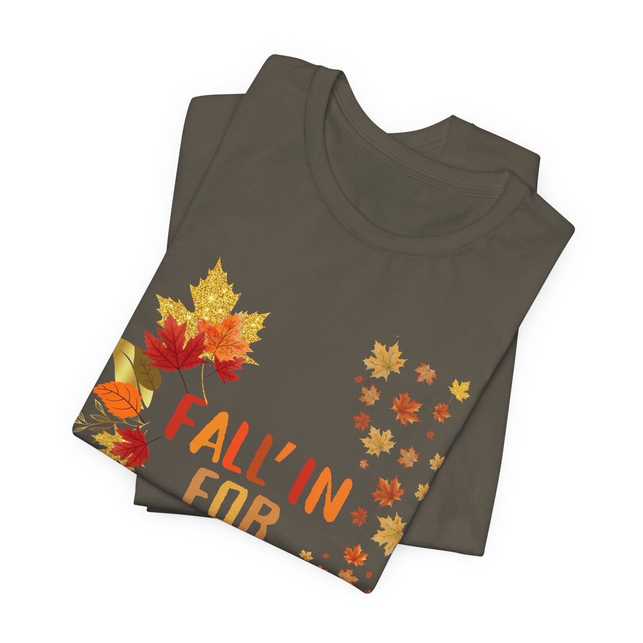 Christian Fall Tee, Fall Christian Shirt, Autumn Jesus Tshirt, Thanksgiving Religious Top, Unisex Jersey Short Sleeve Tee