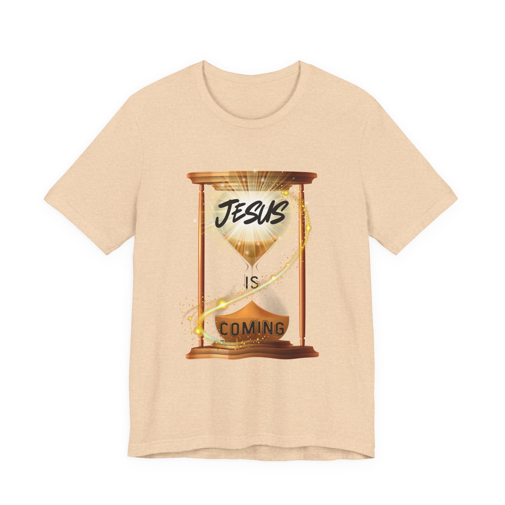 Jesus is Coming Unisex Tee, Faith T-Shirt, Christian Apparel, Religious Gift, Inspirational Shirt, Religious Tee, Seasonal Gifts,