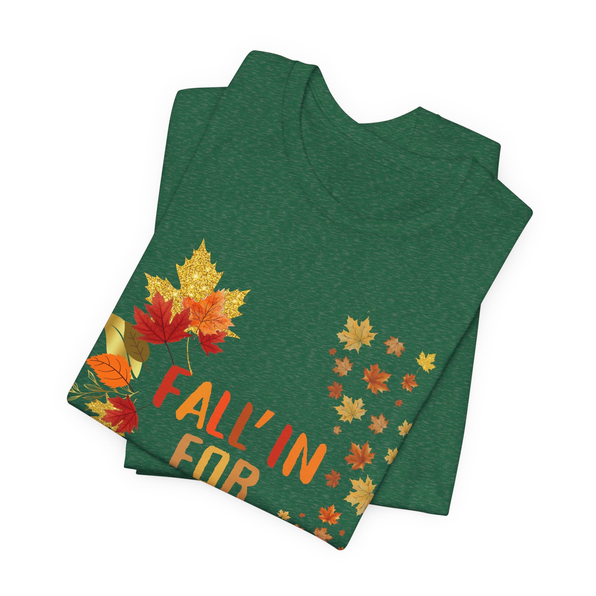 Christian Fall Tee, Fall Christian Shirt, Autumn Jesus Tshirt, Thanksgiving Religious Top, Unisex Jersey Short Sleeve Tee