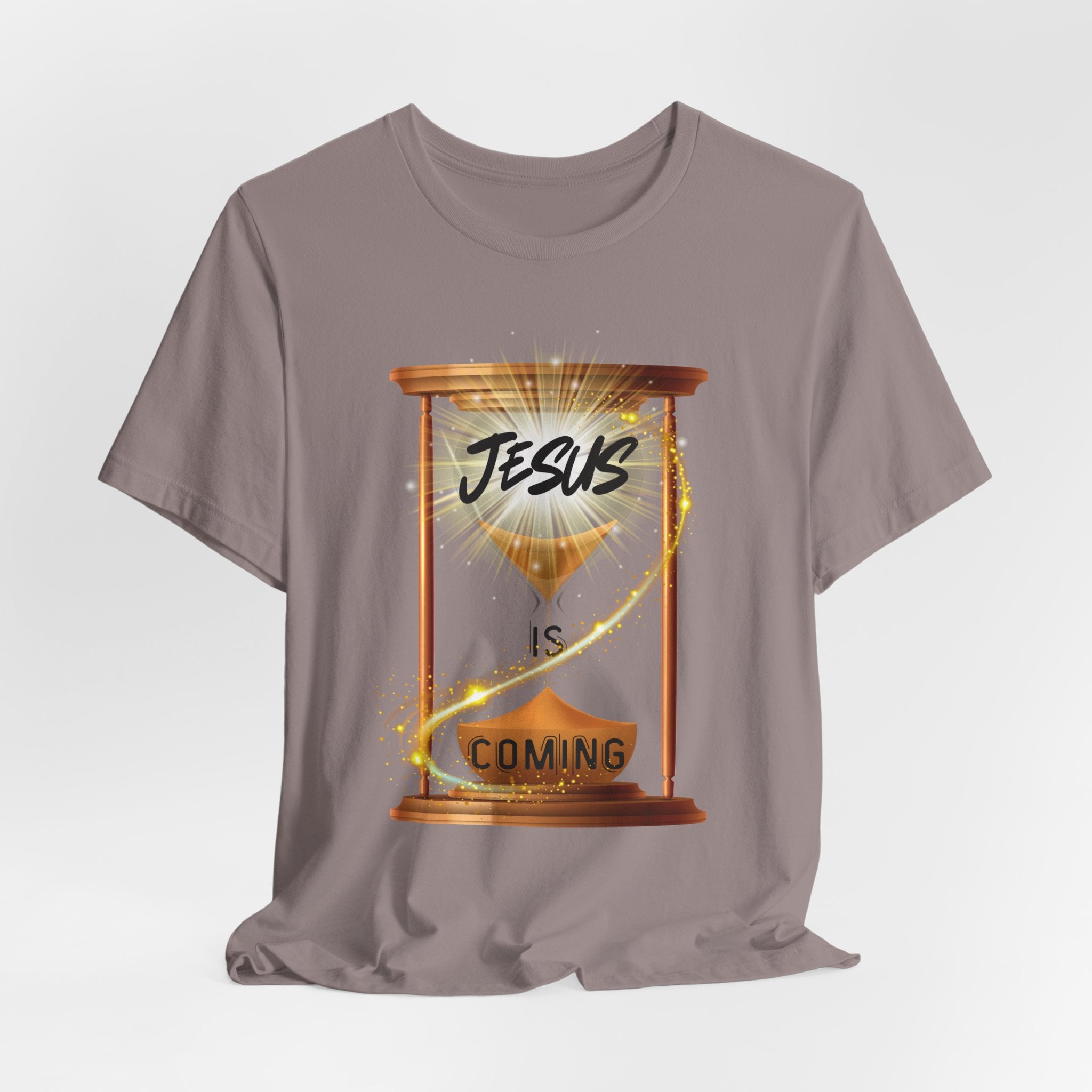 Jesus is Coming Unisex Tee, Faith T-Shirt, Christian Apparel, Religious Gift, Inspirational Shirt, Religious Tee, Seasonal Gifts,