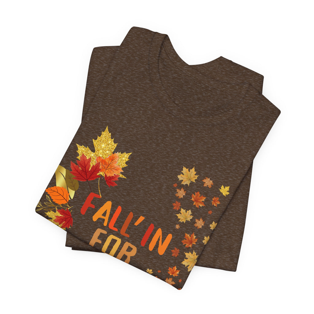 Christian Fall Tee, Fall Christian Shirt, Autumn Jesus Tshirt, Thanksgiving Religious Top, Unisex Jersey Short Sleeve Tee