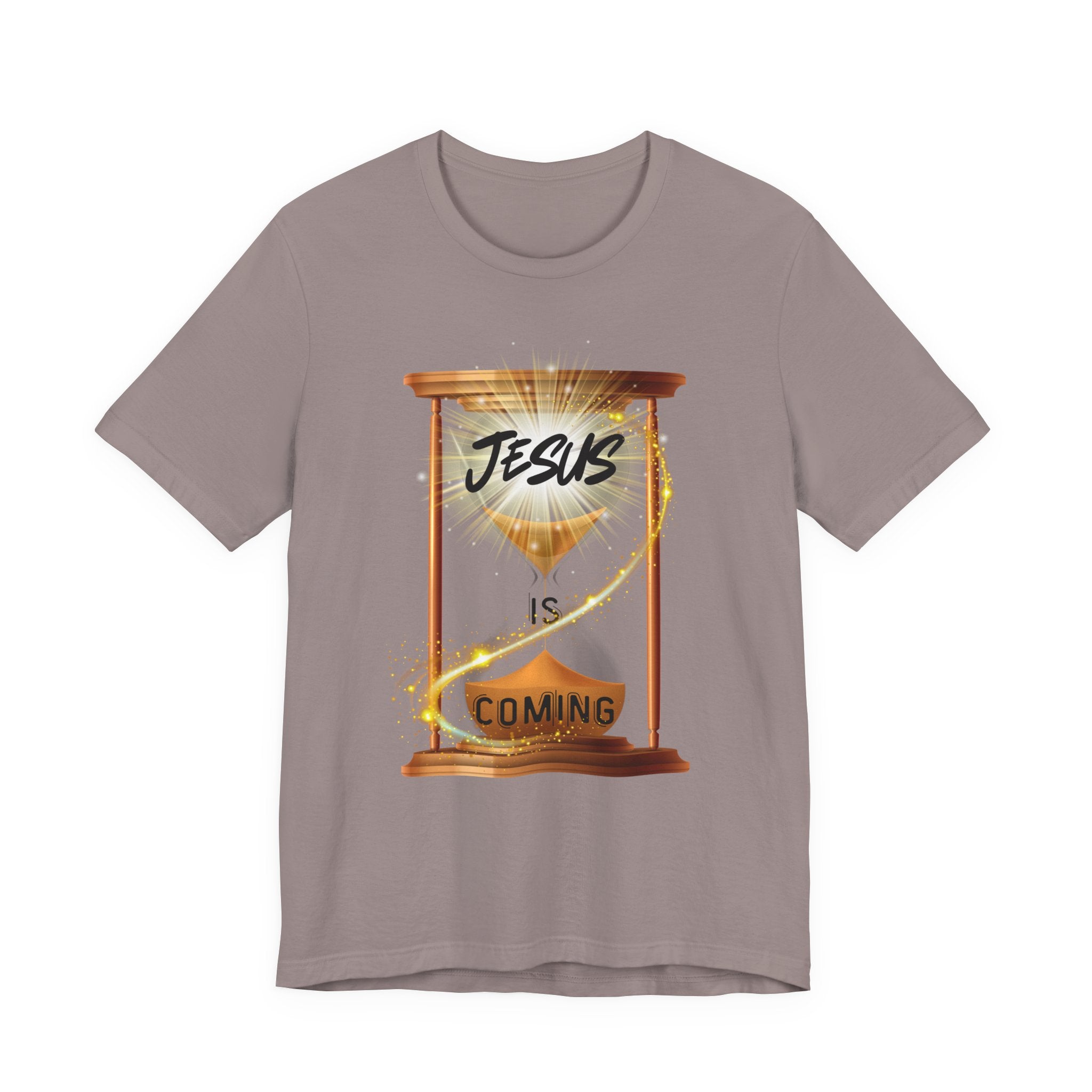 Jesus is Coming Unisex Tee, Faith T-Shirt, Christian Apparel, Religious Gift, Inspirational Shirt, Religious Tee, Seasonal Gifts,