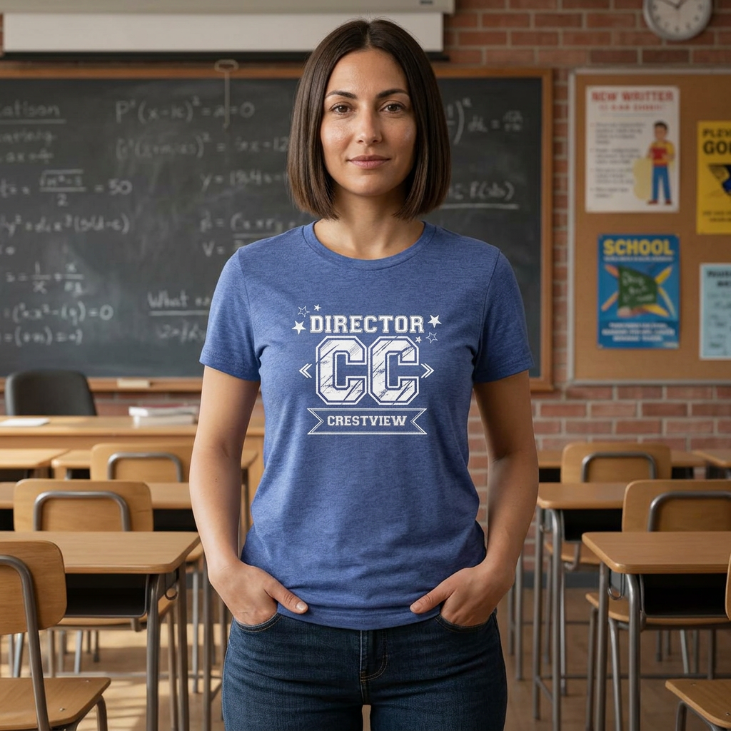 Women's Favorite Fitted Tee — Director Tee - Classical Conversations, Homeschool, School Spirit, Community Shirt