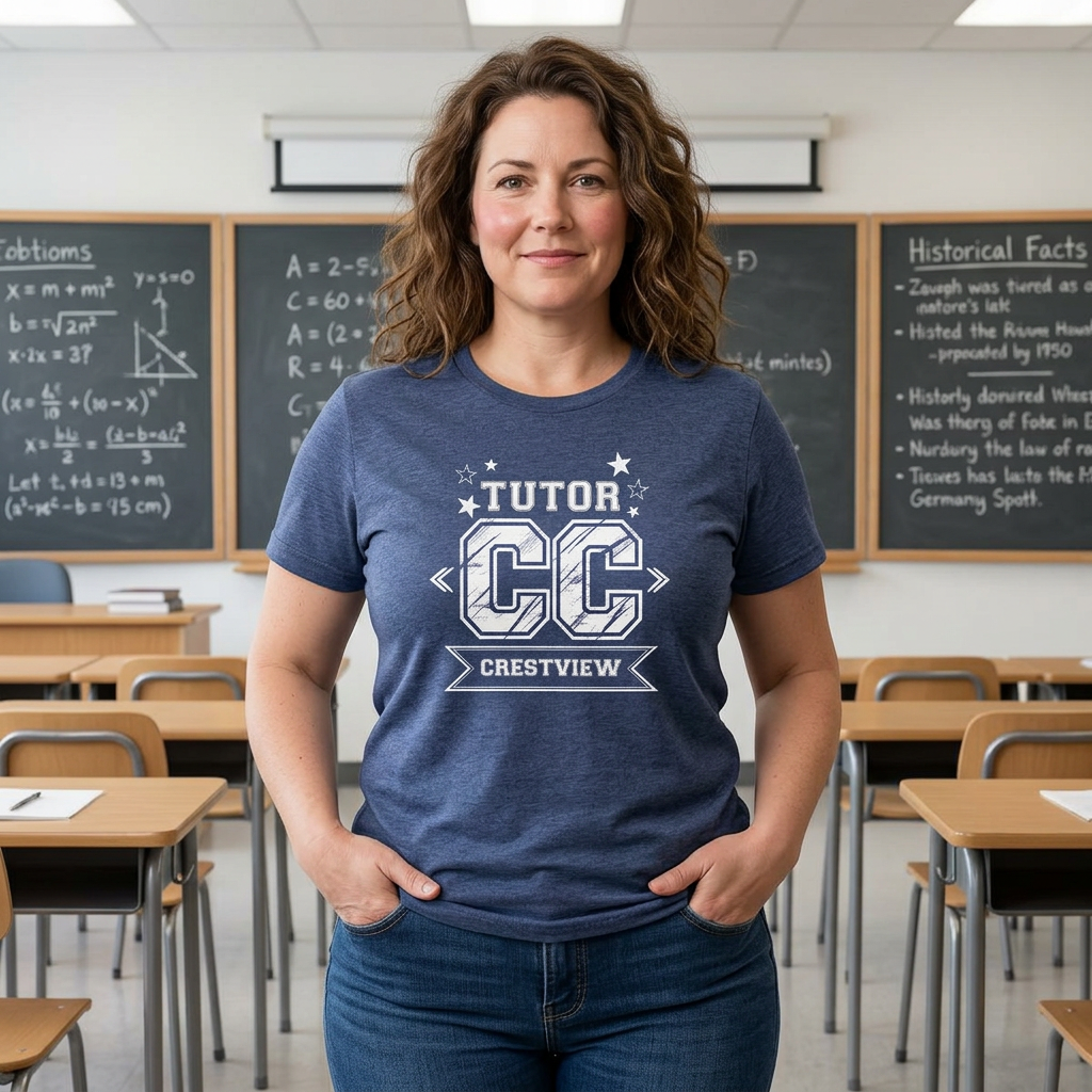 Women's Favorite Fitted Tee — Tutor Tee - Classical Conversations, Homeschool, School Spirit, Community Shirt