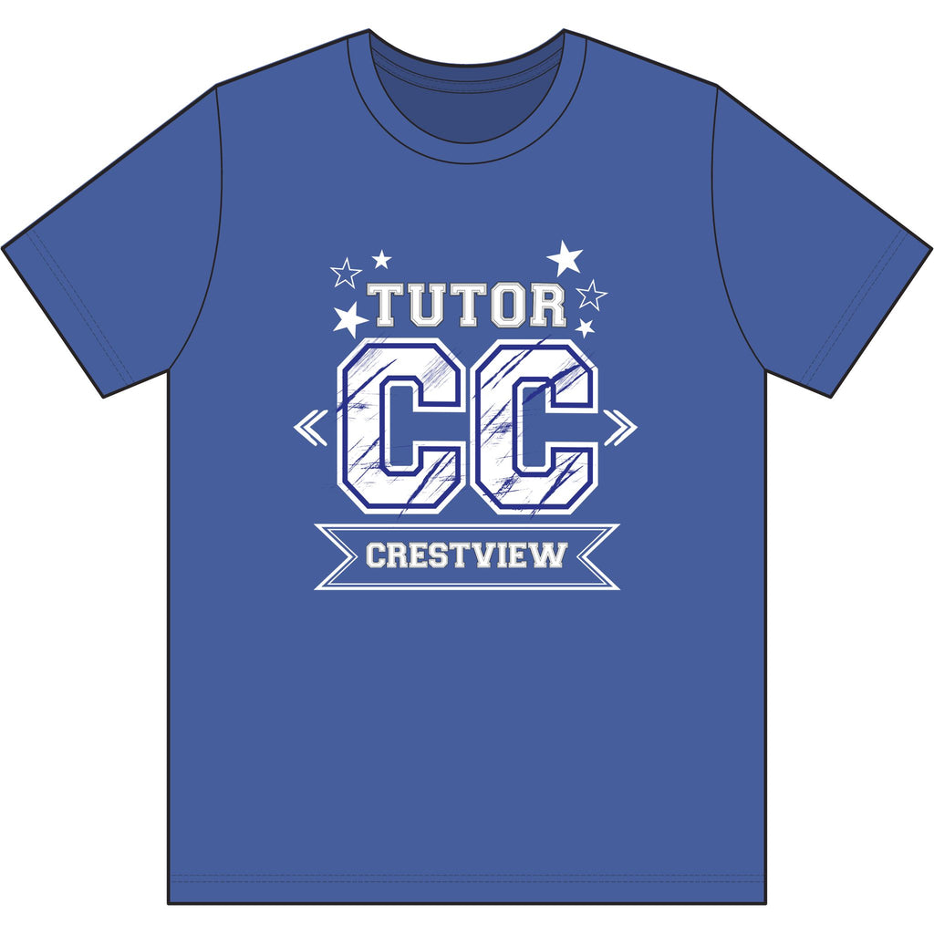 Tutor CC Crestview Short Sleeve Tee — School Team Tutor Shirt