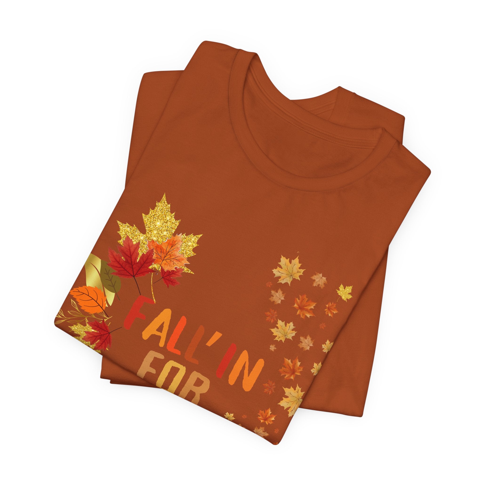 Christian Fall Tee, Fall Christian Shirt, Autumn Jesus Tshirt, Thanksgiving Religious Top, Unisex Jersey Short Sleeve Tee
