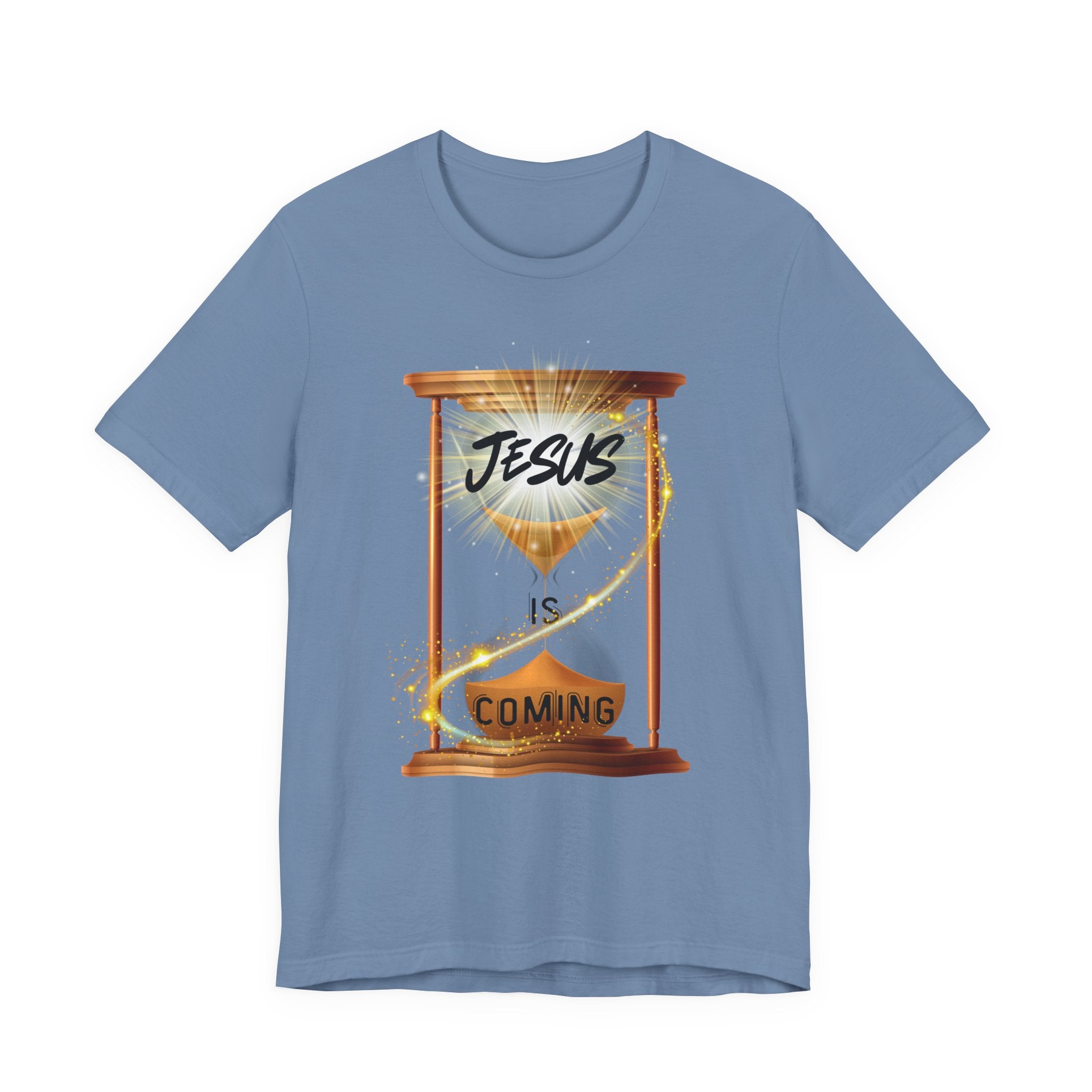 Jesus is Coming Unisex Tee, Faith T-Shirt, Christian Apparel, Religious Gift, Inspirational Shirt, Religious Tee, Seasonal Gifts,