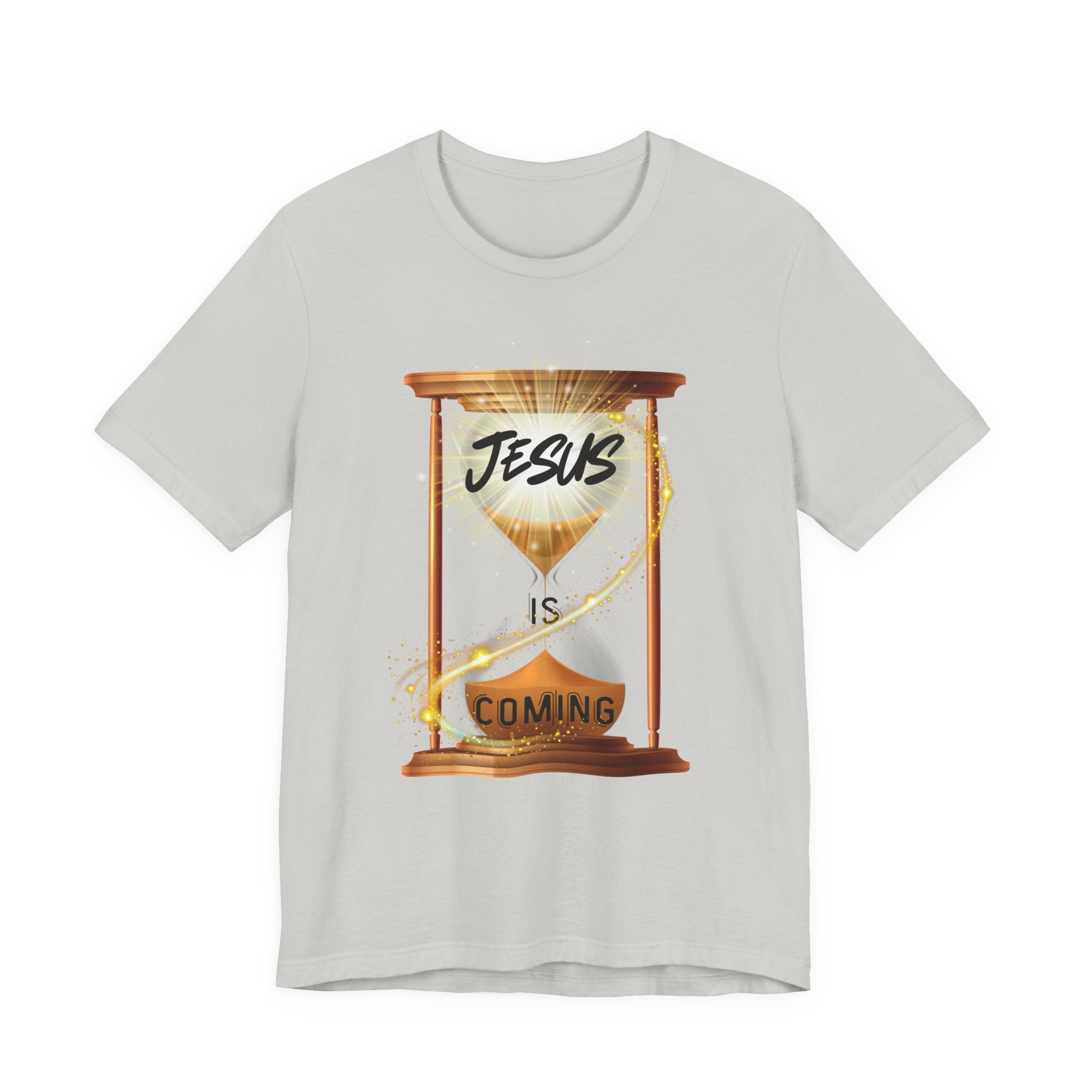 Jesus is Coming Unisex Tee, Faith T-Shirt, Christian Apparel, Religious Gift, Inspirational Shirt, Religious Tee, Seasonal Gifts,